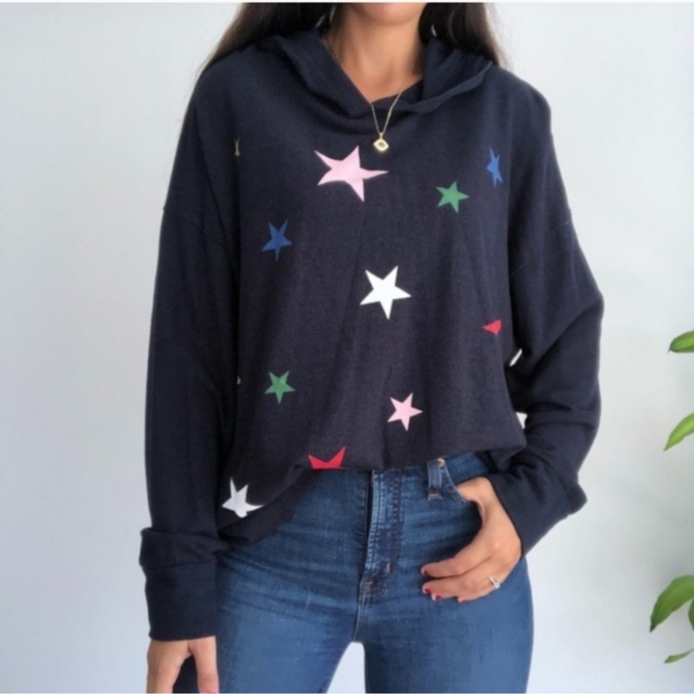 Sundry Star Lightweight Hoodie XL Celestial Navy